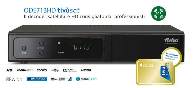 Decoder ODE713HD tivùsat